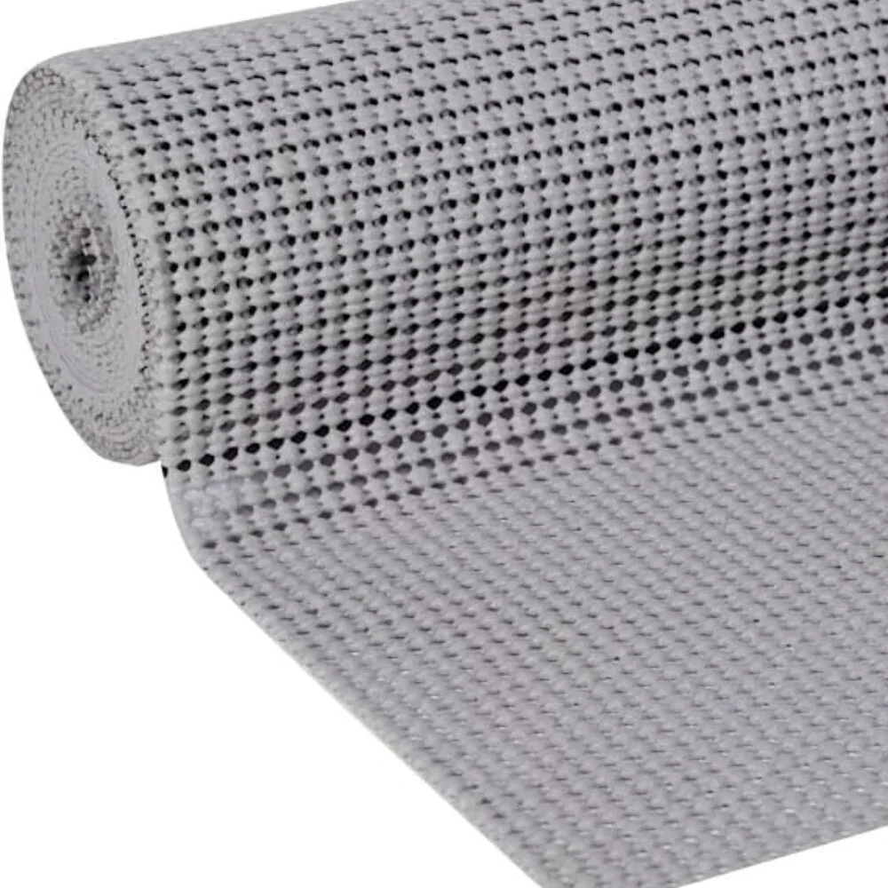Duck Brand Select Grip EasyLiner Shelf and Drawer Liner 12INX10FT LIGHT GREY